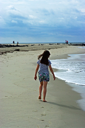 Girl at the Beach