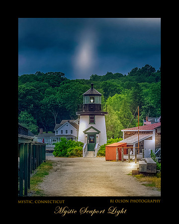 Lighthouse at Mystic