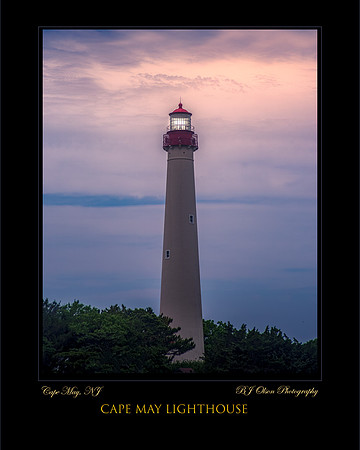 Cape May Lighthouse Gallery Print