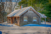 Cabin in the Snow